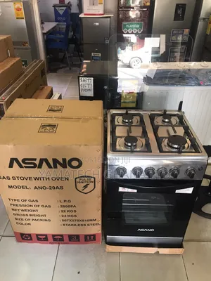 Quality Asano 50x50 Automatic Ignition Gas Stove With Oven and Grill
