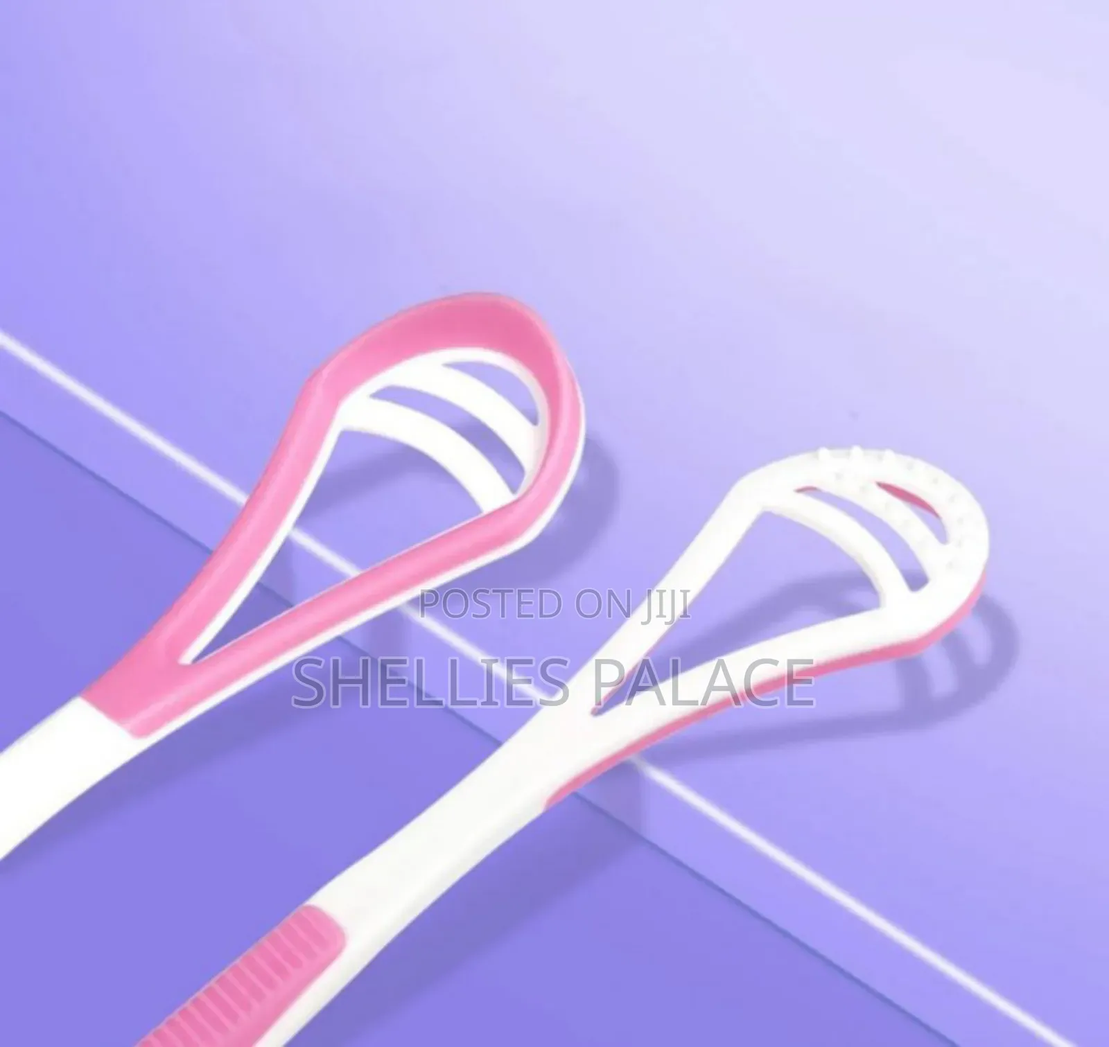 Reusable Double Sided Professional Silicone Tongue Scraper for Adults