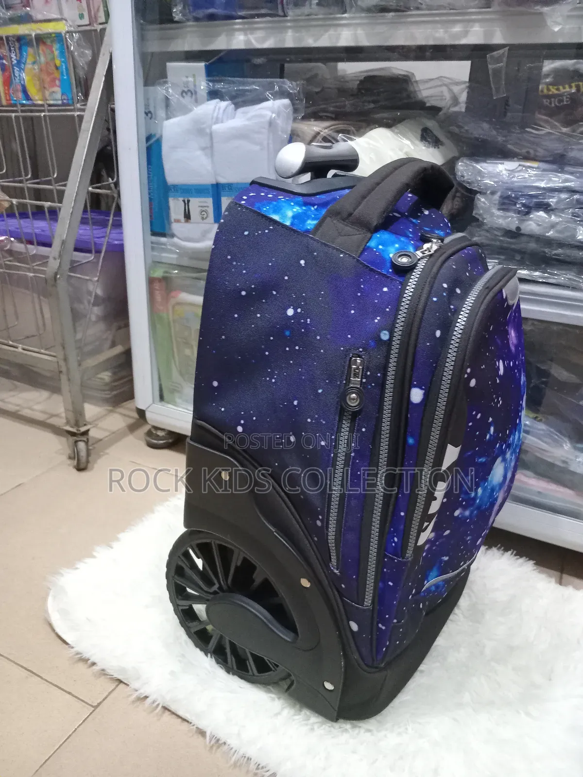 Big Wheel Trolley School Bag