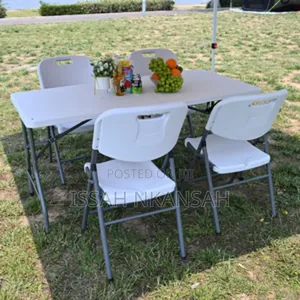 Plastic Folding Table and Chairs