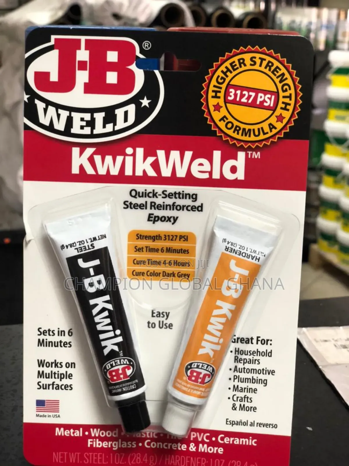 Jb Weld Steel Reinforced Epoxy Weld For Automotive Pipes