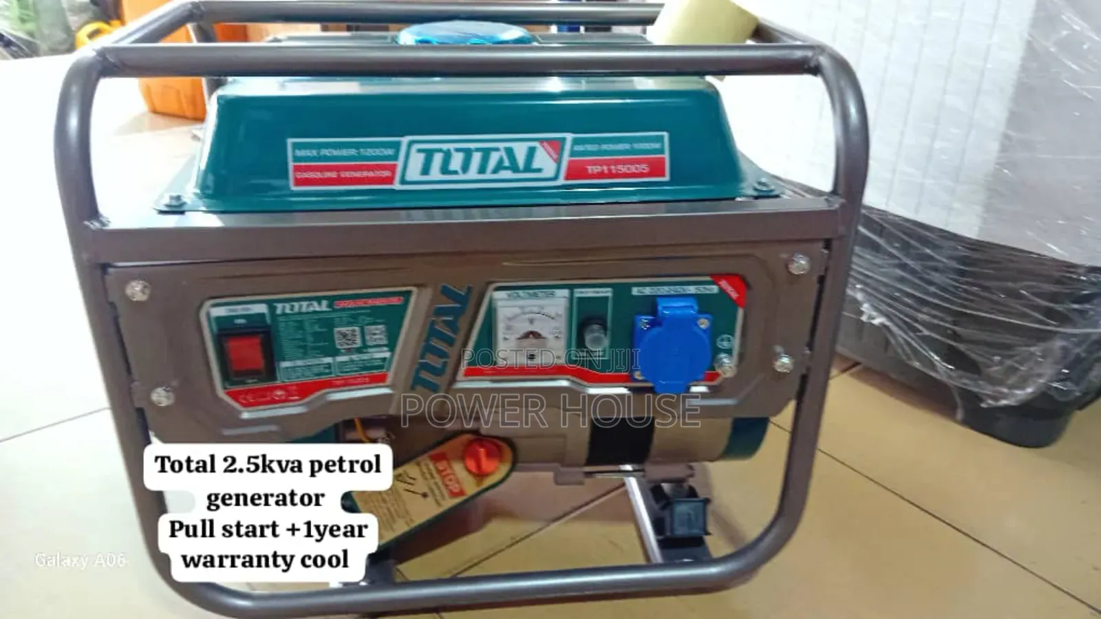 Quick Spark Total 2.5kva Petrol Generator Silent Total Petrol 2.5kva