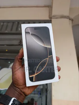 New Apple iPhone 16 Pro Max 256 GB Gray