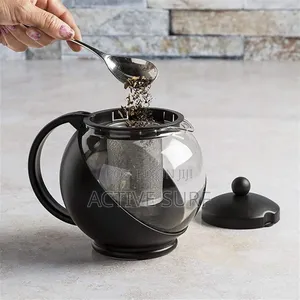 Half-moon Tea Pot With Herb Infuser – Where Style Meets Serenity