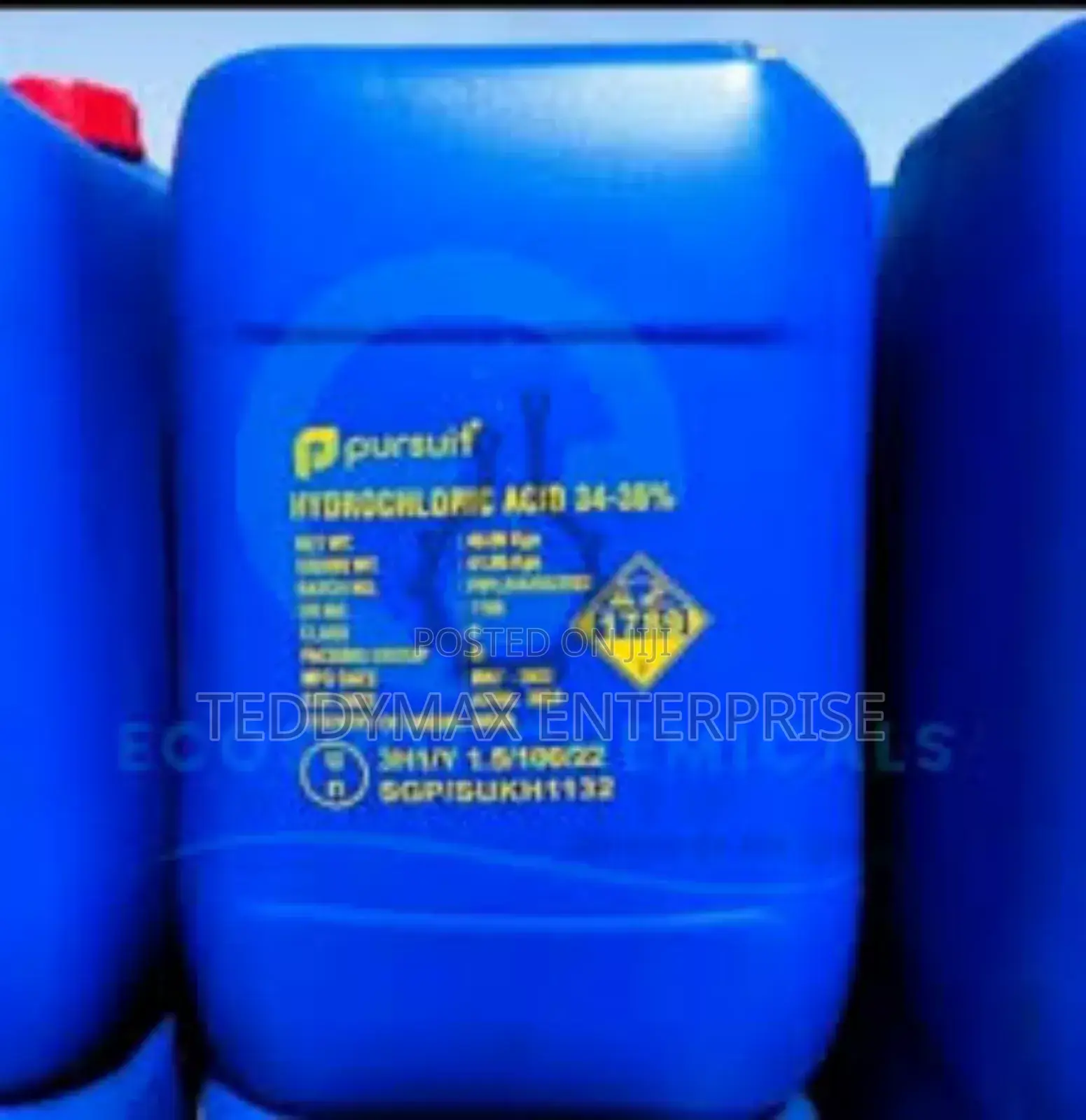Quality Hydrochloric Acid 40kg