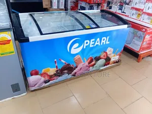 500 Litres Pearl Ice-Cream Chest Freezer Showcase Blue