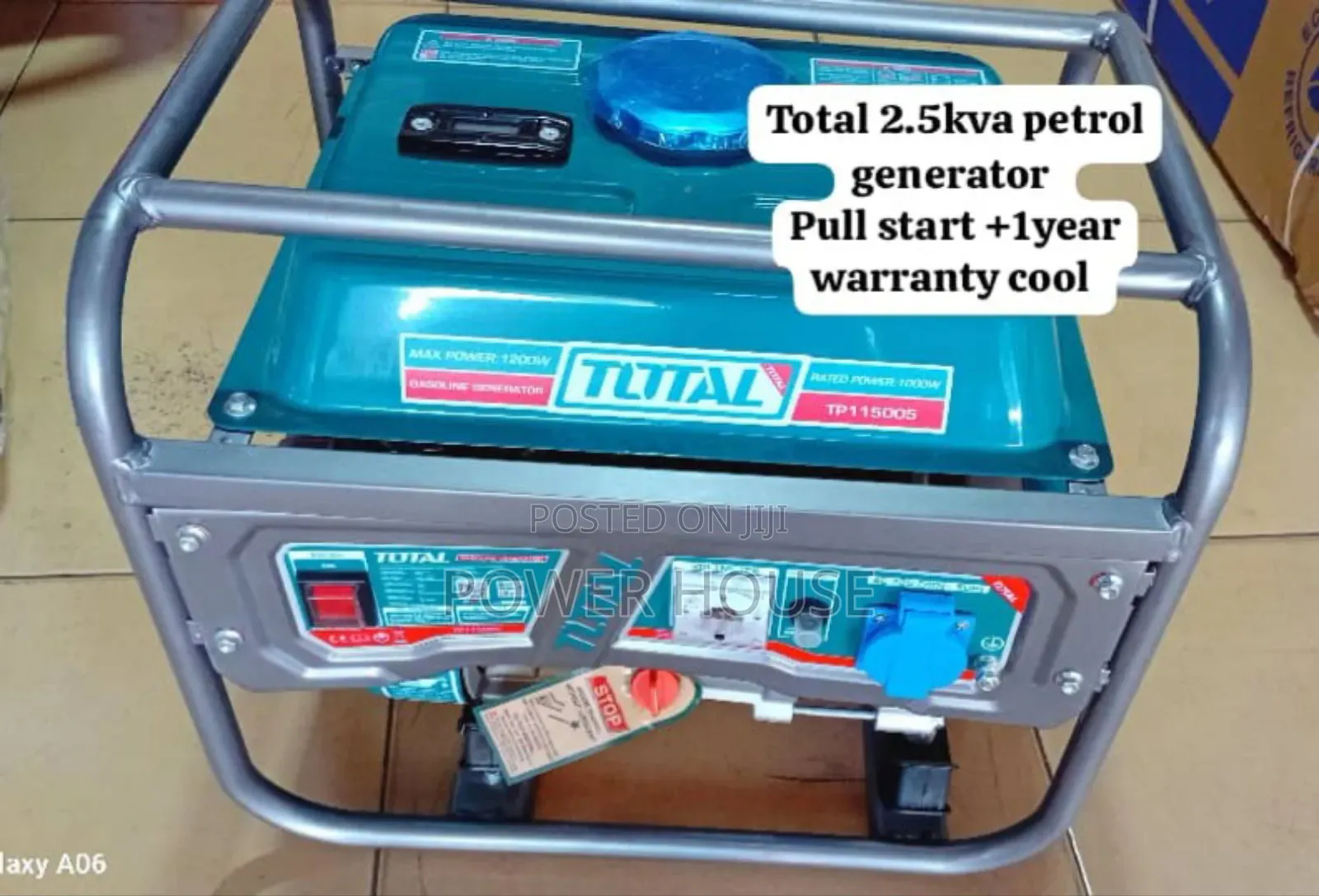Bare Basics Total 2.5kva Petrol Generator Silent Total Petrol 2.5kva