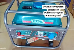 Bare Basics Total 2.5kva Petrol Generator Silent Total Petrol 2.5kva