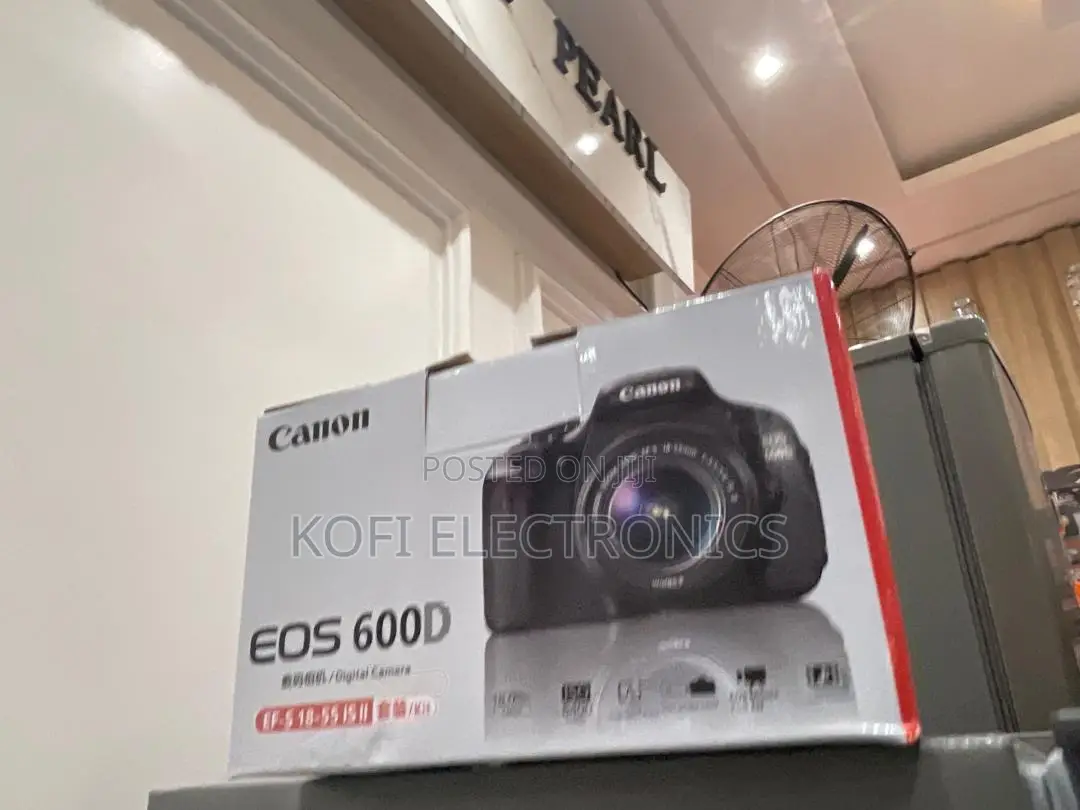 Classic Street-Style Canon Eos 600d With Sharp Ef Lens Support