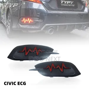 For Honda Civic 2016-2020 Rear Bumper Light Abs