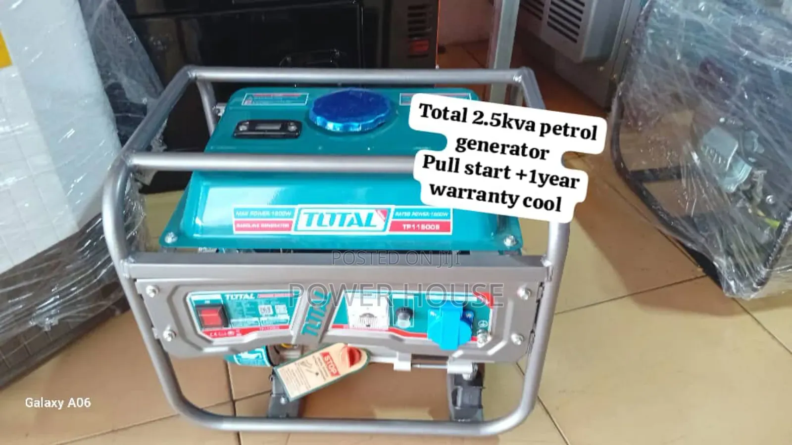 Clean Cut Total 2.5kva Petrol Generator Silent Total 2.5kva Generator