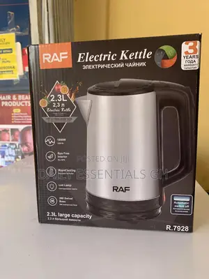 Raf Electric Kettle 2.3 L – High Power 2000w