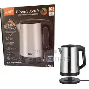 Raf Electric Kettle 2.3 L – Family Size, Fast Boiling