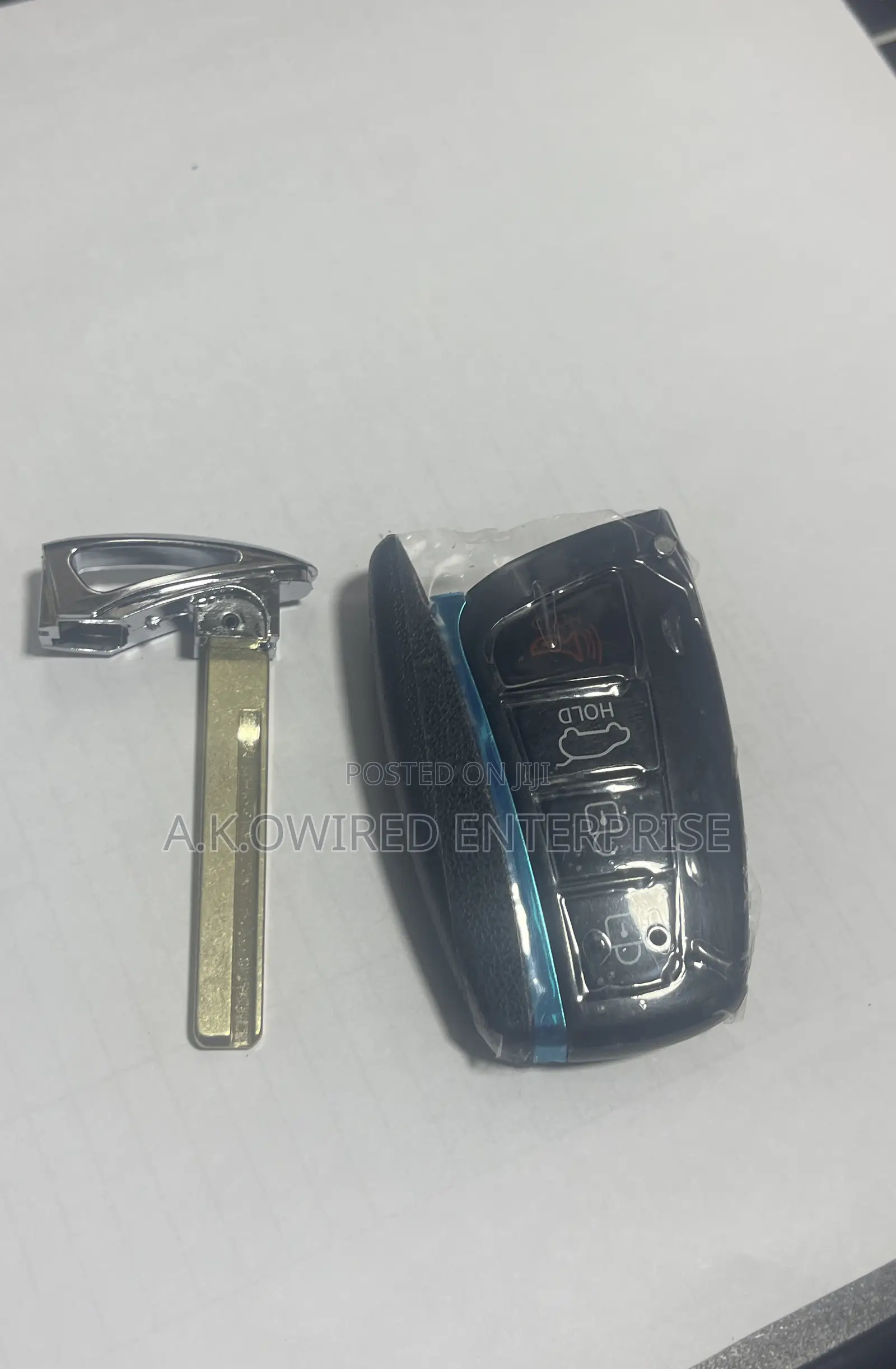 Car Key Shell 4 Buttons (Suv) Case Cover Hyundai 2013-2018 Santa Fe