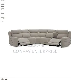 Kristyan 6-Pc Fabric With 2 Power Recliners and Console.