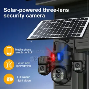 3 Lens 9mp Solar 4g Camera - Eseecloud