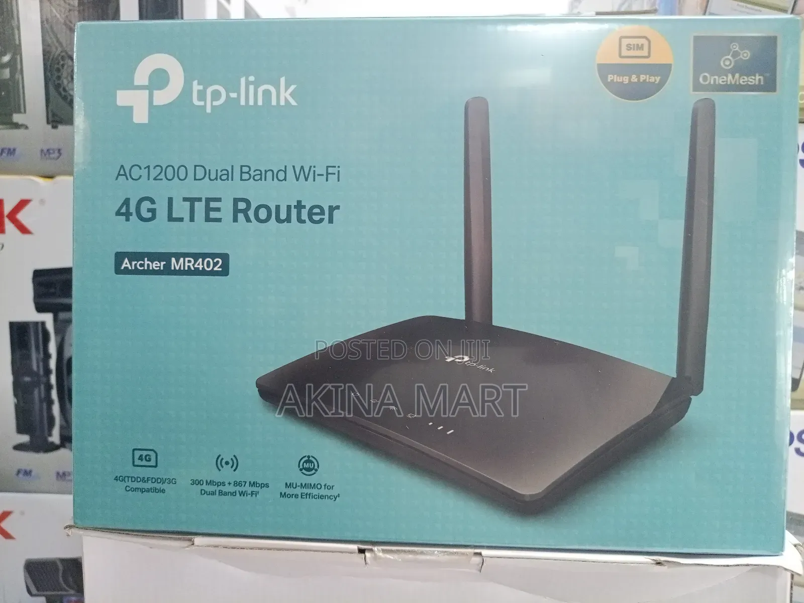 Tp Link Archer Mr402 Ac1200 Dual Band Wifi 4g Lte Router