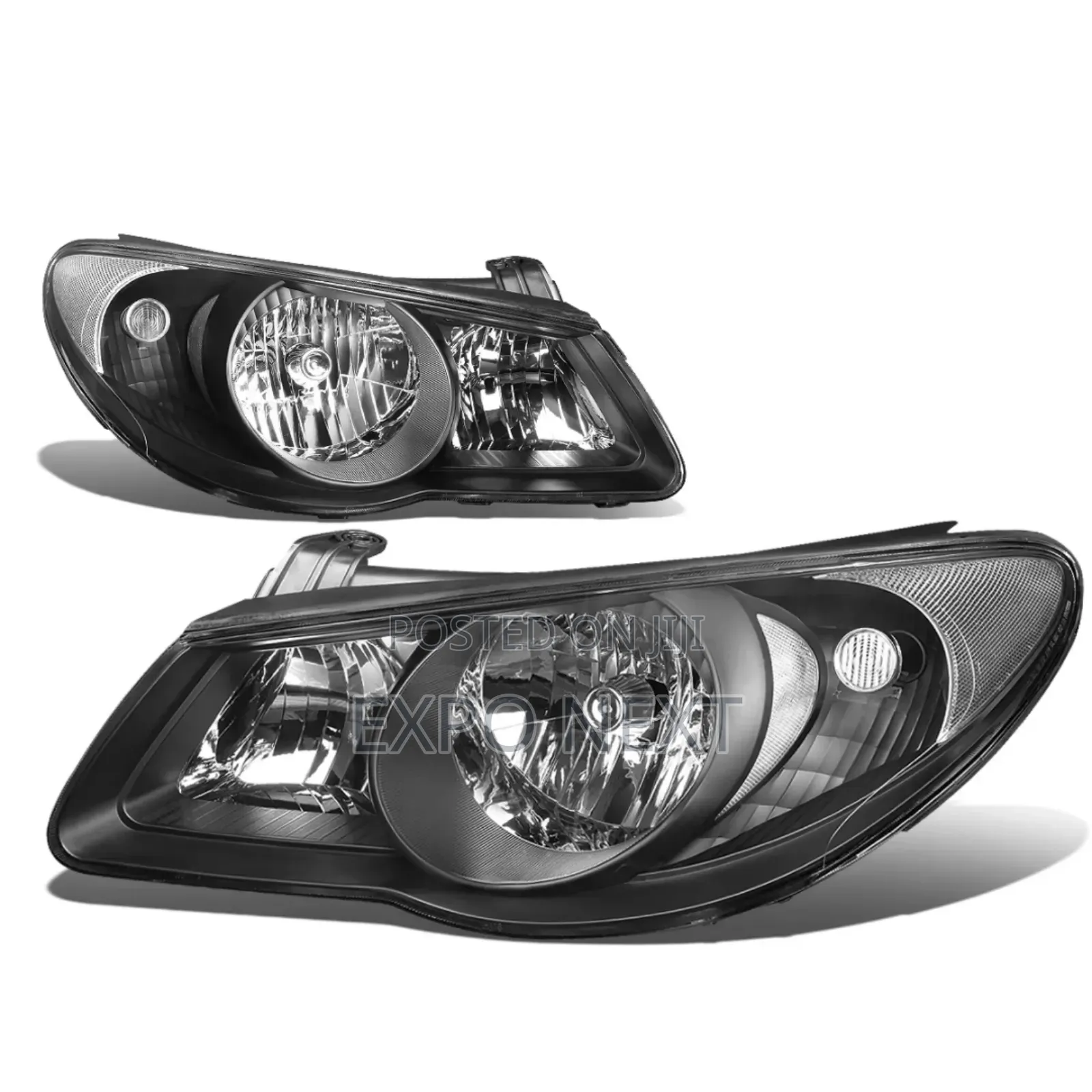 2007-2009 Hyundai Elantra Headlight Models Pair