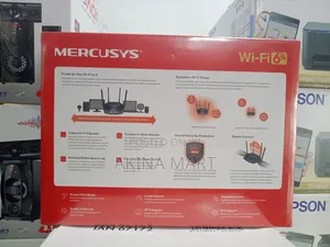 Mercusys Ax3000 Dual Band Wi-Fi 6 Router (Mr80x)