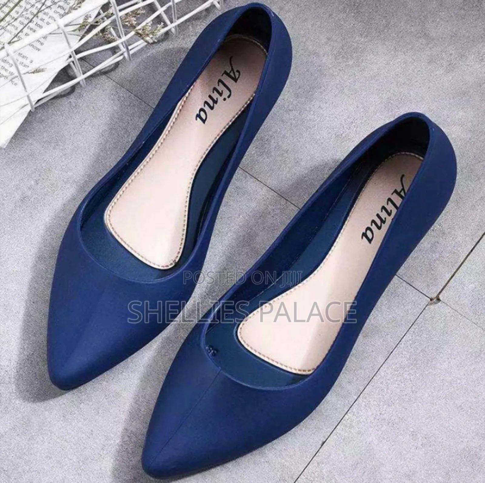 Pointed Single Wedge Weae Resistant Shoes