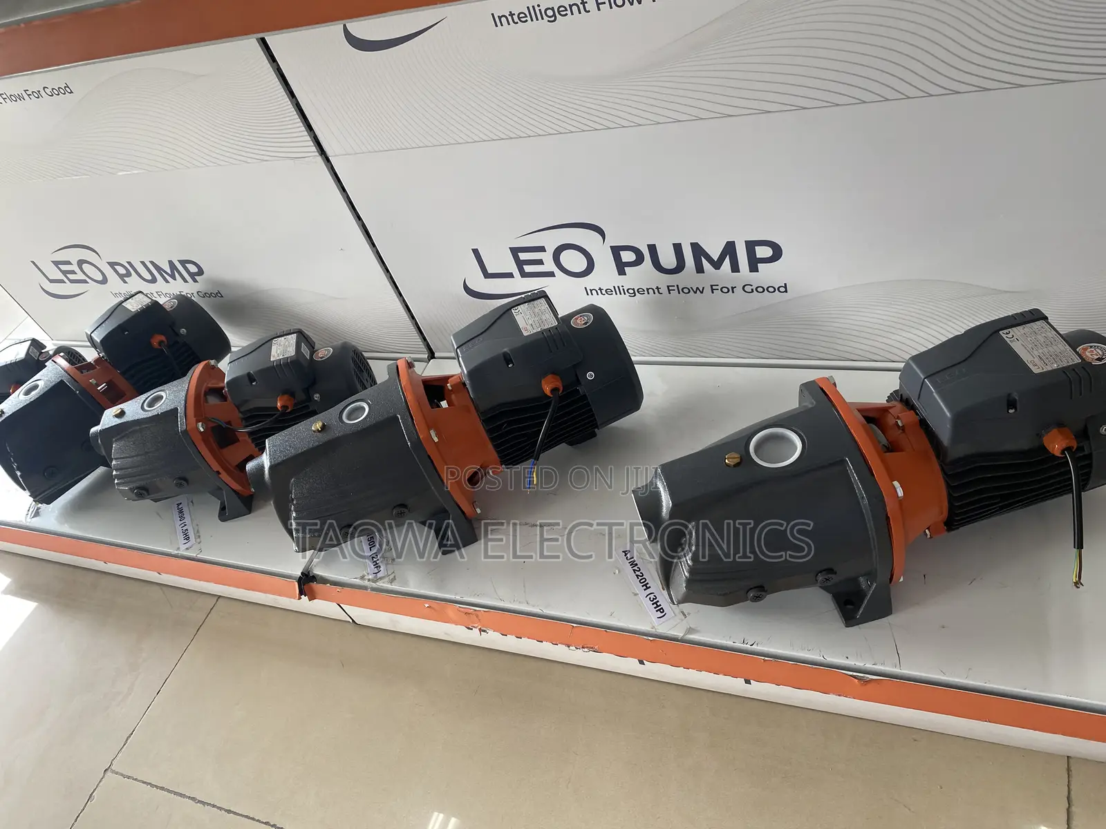 Electric 3hp Ajm220h Leo Water Pump