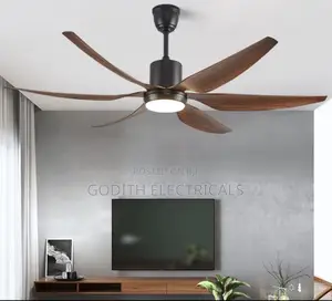Ceiling Fan With 3 Colors 6blades Six Wind Speeds 66inches