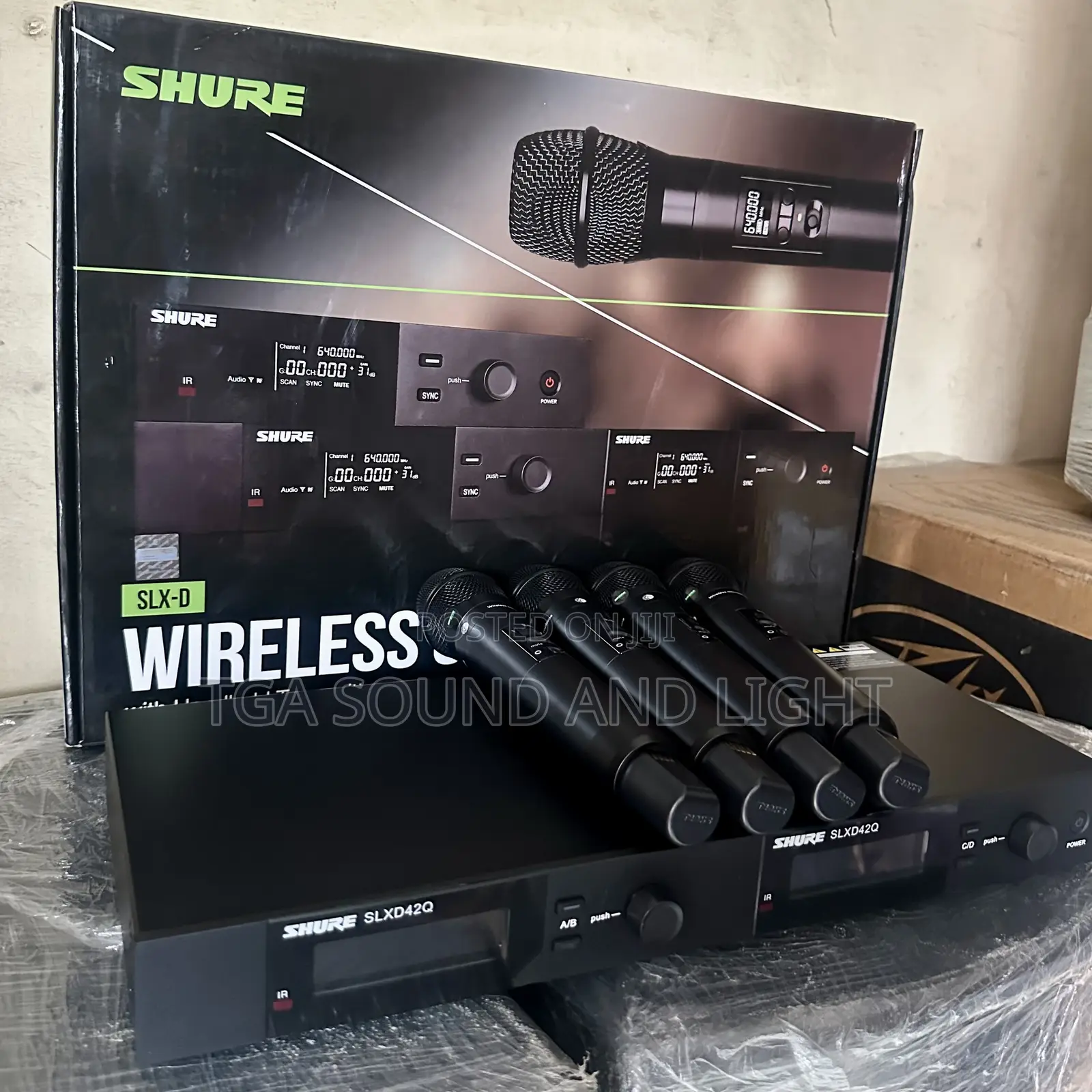 Shure Slxd42q 4in1 Digital Microphone Set