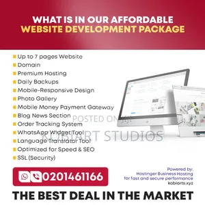 Best Website Development Package