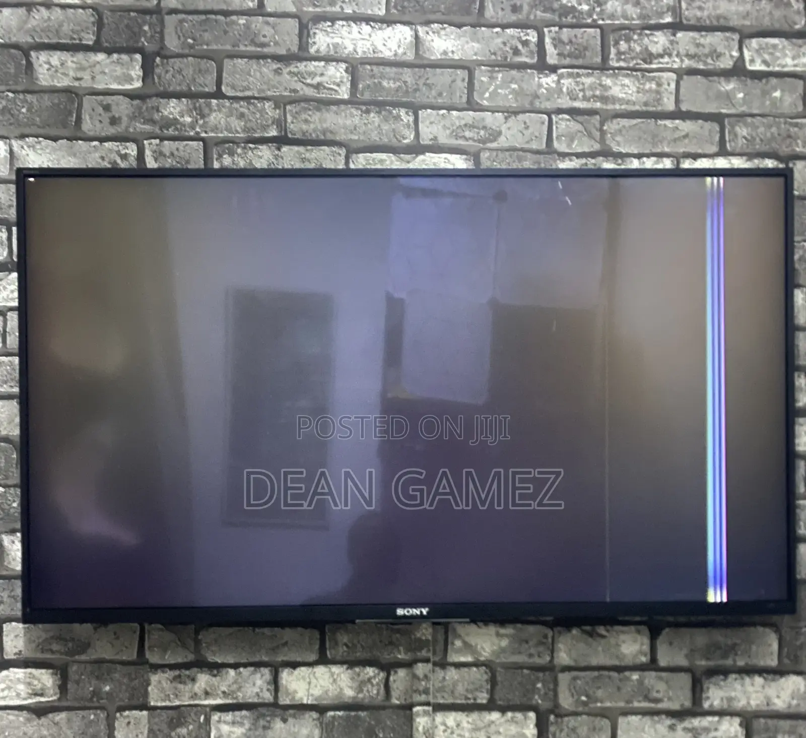 Sony Android Tv 43inch With Line On The Screen