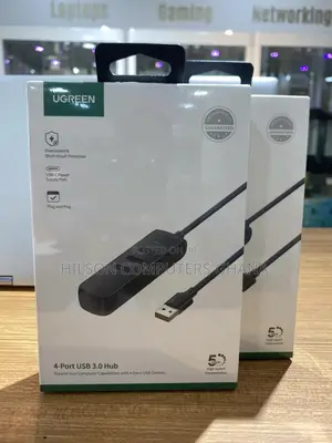 Ugreen 80657 4-Port Usb 3.0 Hub With 5gbps Transmission Rate