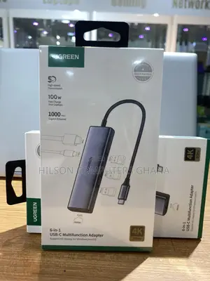 Ugreen Usb-C 6-in-1 Multifunction Hub/Adapter - 15cm -15598