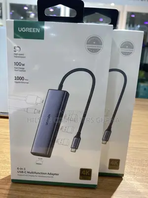 Ugreen Usb-C 6-in-1 Multifunction Hub/Adapter - 15cm -15598