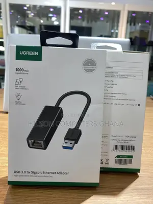 Ugreen Usb-a to 3.0 Gigabit Ethernet Adapter - 20256b