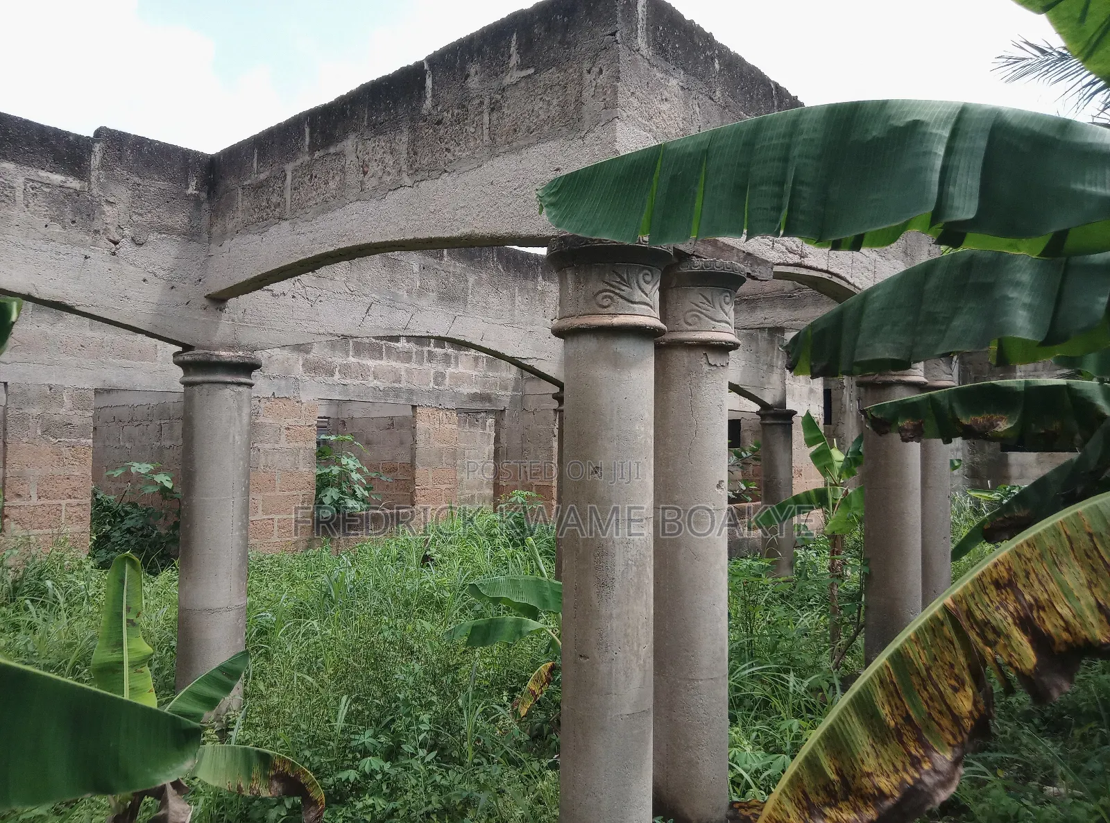 Uncompleted 3 Bedrooms House For Sale At Abuakwa Agogo