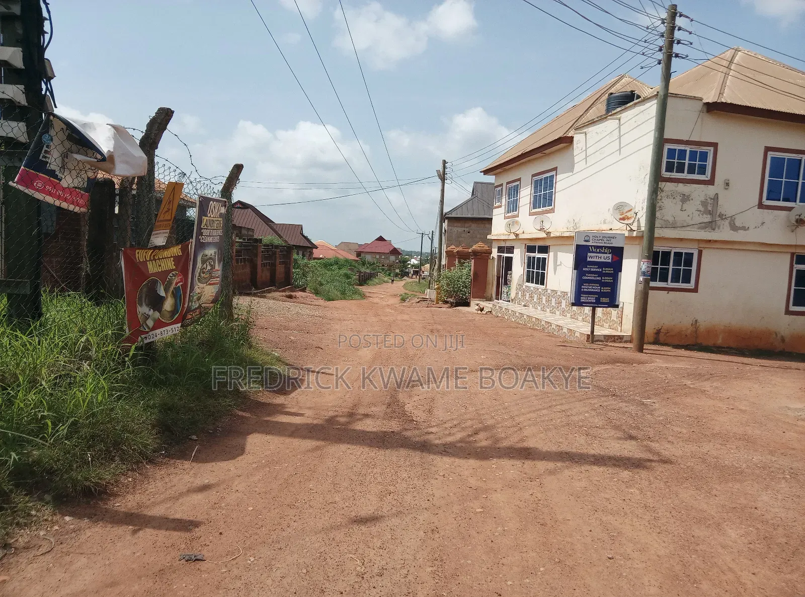 Uncompleted 3 Bedrooms House For Sale At Abuakwa Agogo