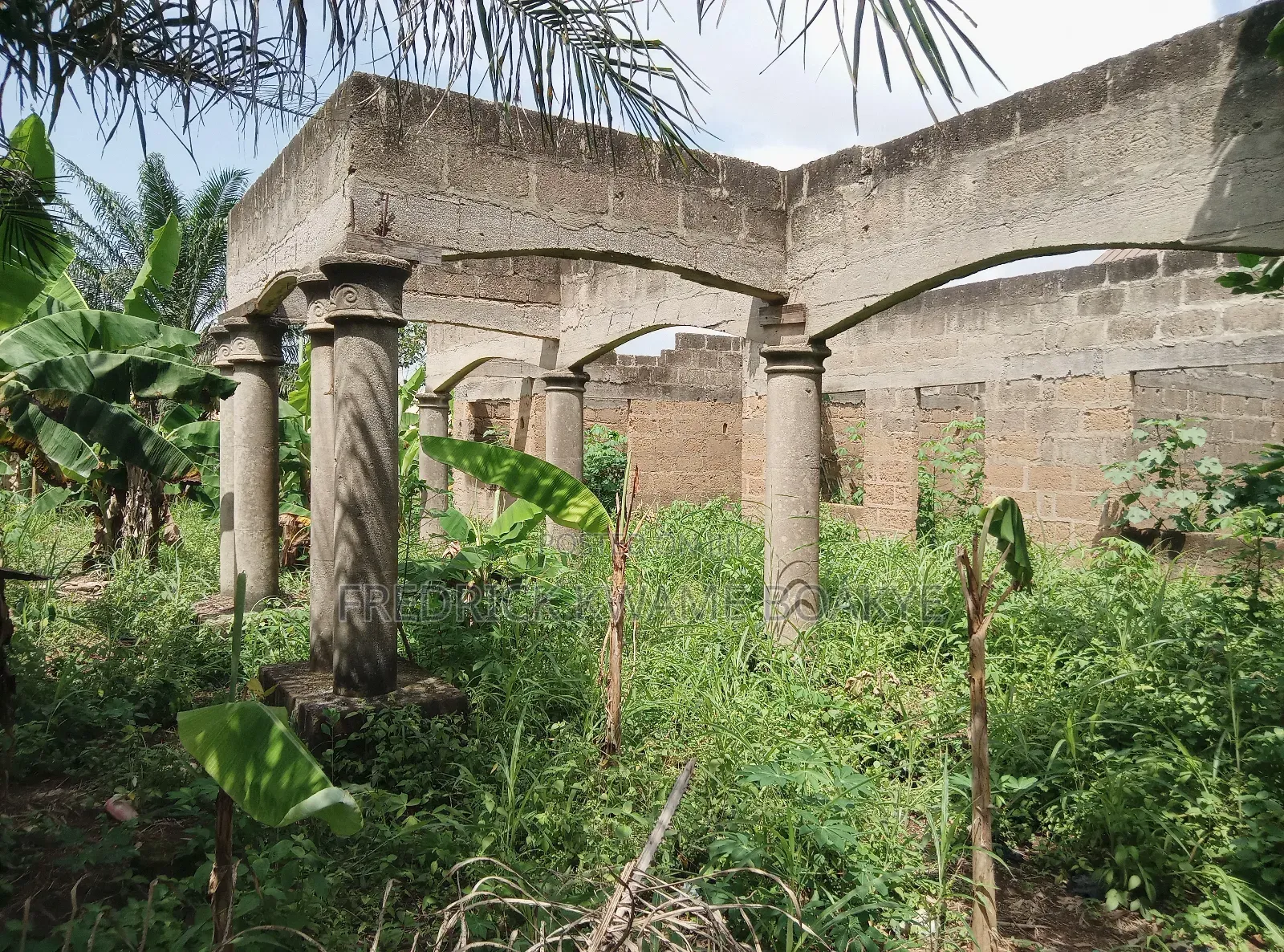 Uncompleted 3 Bedrooms House For Sale At Abuakwa Agogo