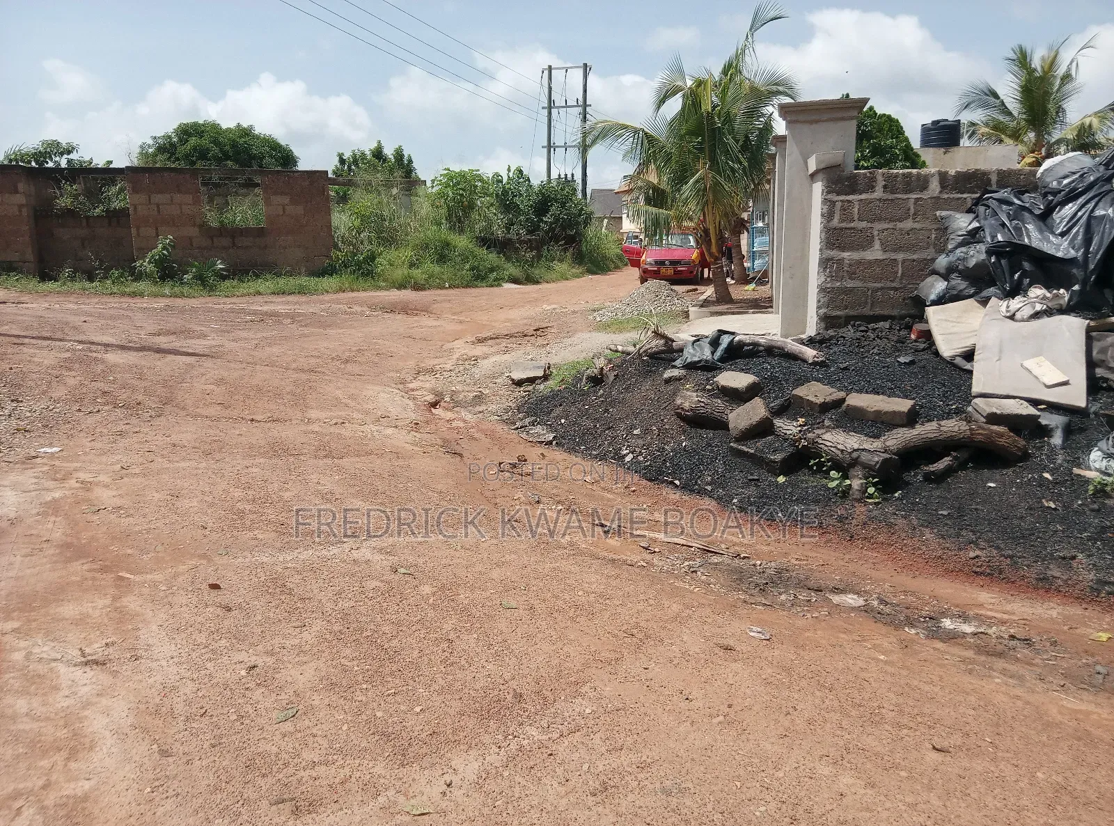 Uncompleted 3 Bedrooms House For Sale At Abuakwa Agogo