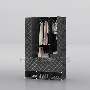 12 Cubes Plastic Collapsible Wardrobe - Fast Delivery in 2 Hours