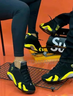 Nike Jordan 14 Thunder Shoes in Accra - Fast Delivery in 2 Hours