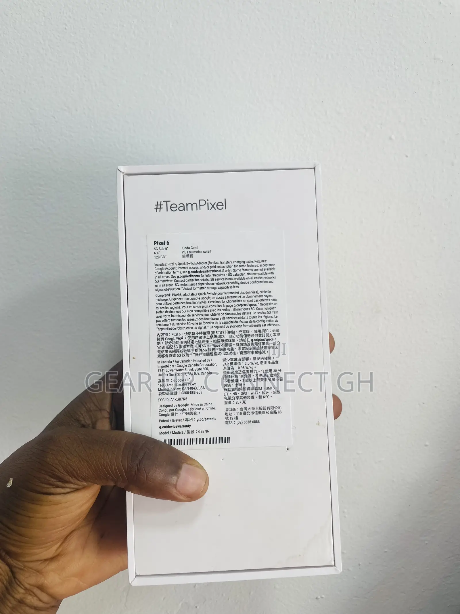 New Google Pixel 6 128 GB Pink
