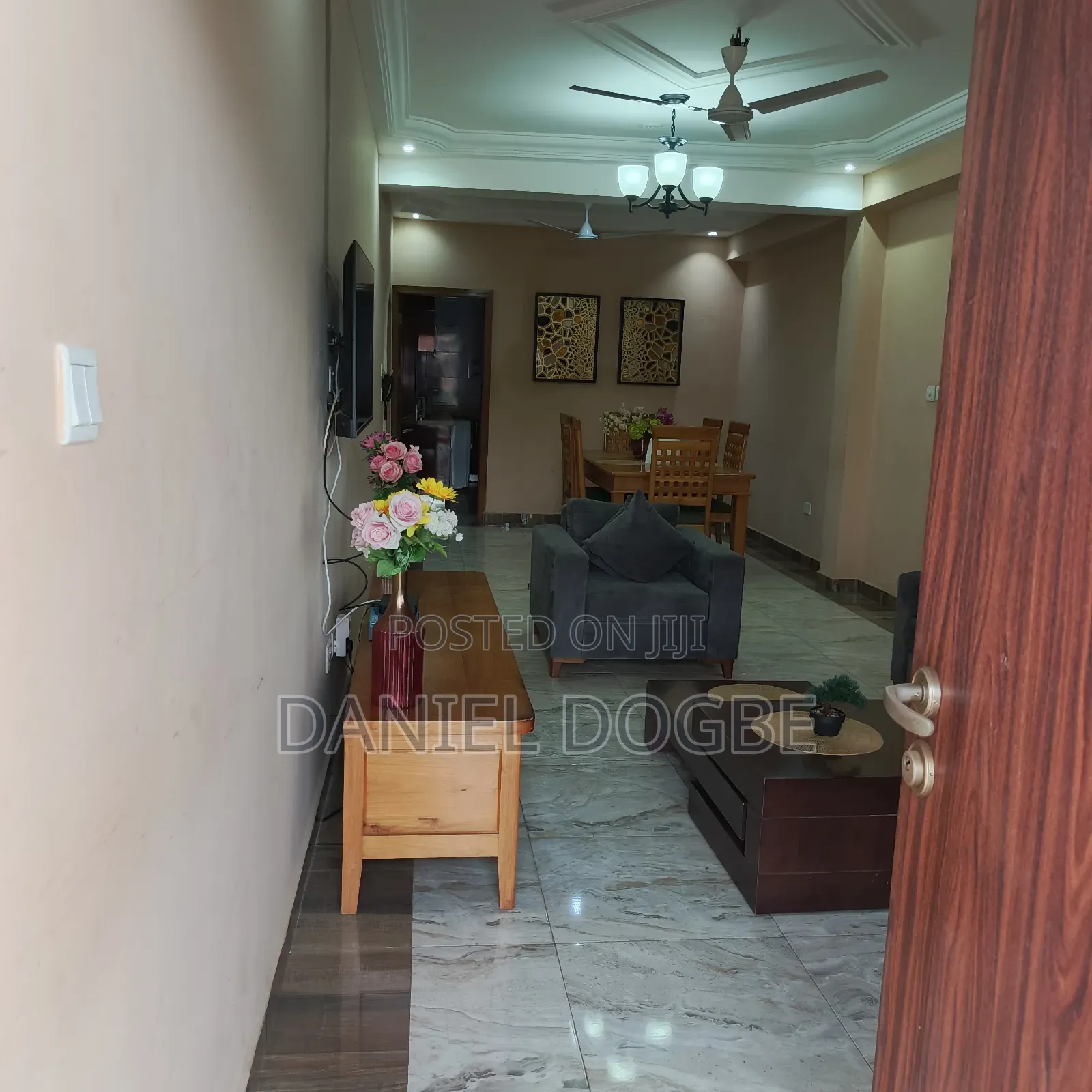 Furnished 3bdrm Apartment in Haatso for rent