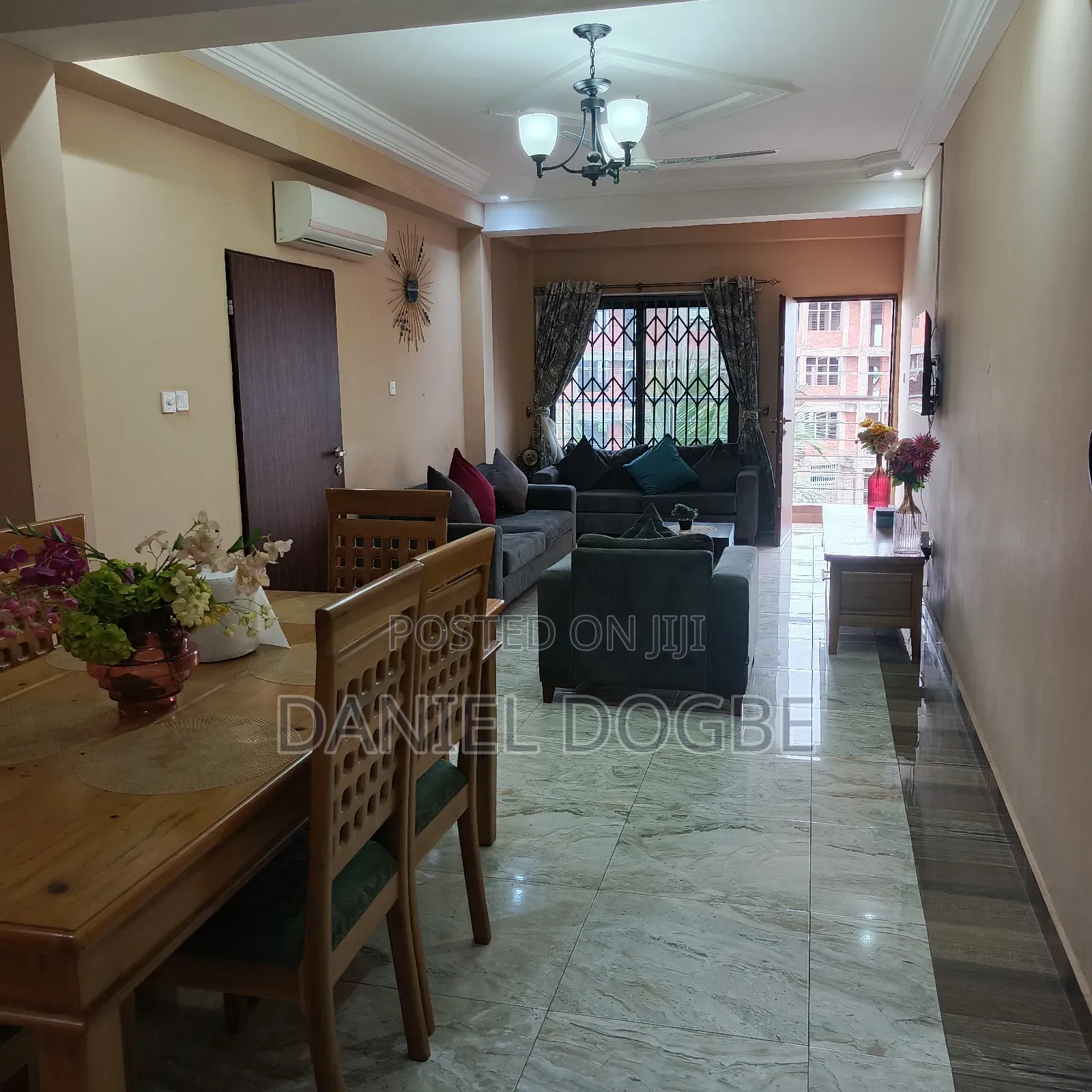 Furnished 3bdrm Apartment in Haatso for rent