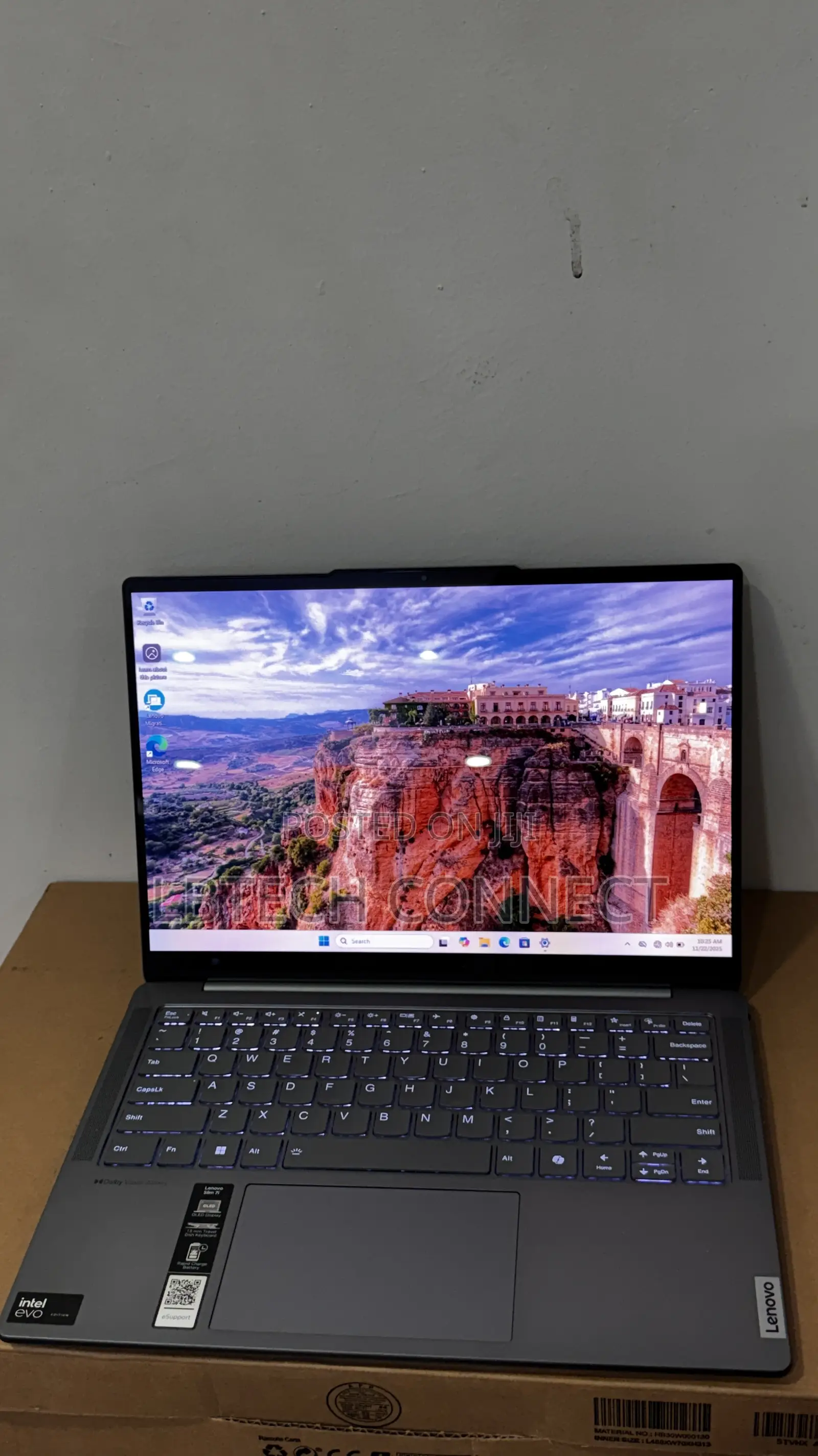 Laptop Lenovo 32GB Intel SSD 1T