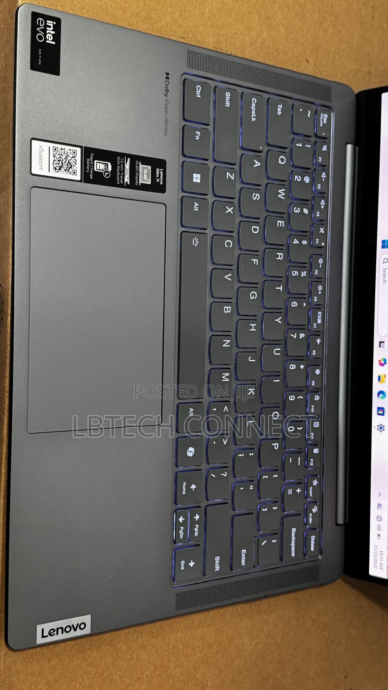 Laptop Lenovo 32GB Intel SSD 1T