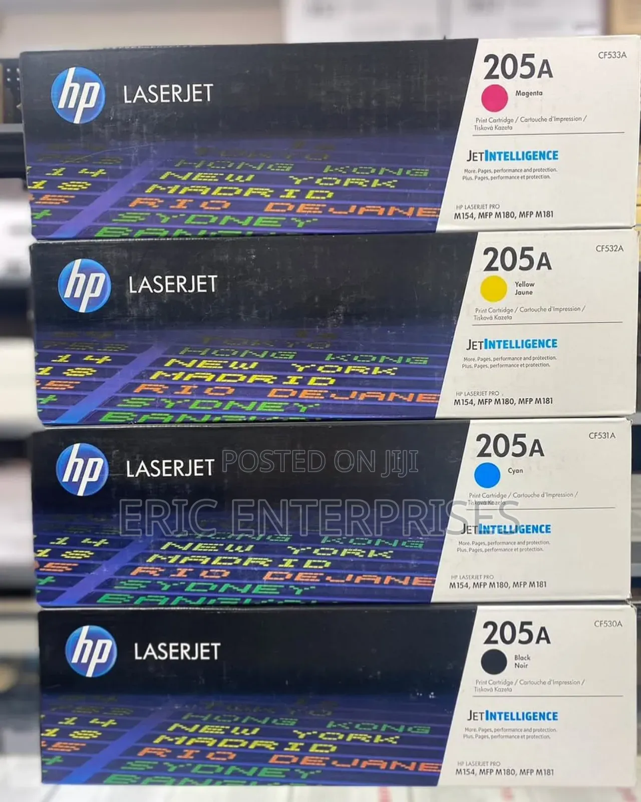 Hp Toner 205a All Colors