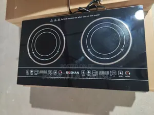 Electric 2 Burner Glass Inbuilt Infrared Cooker