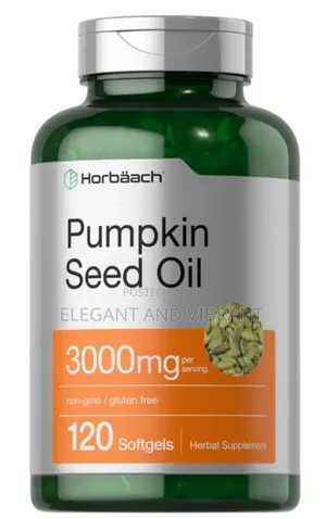 Pumpkin Seed Oil, 3000mg, 120 Capsules