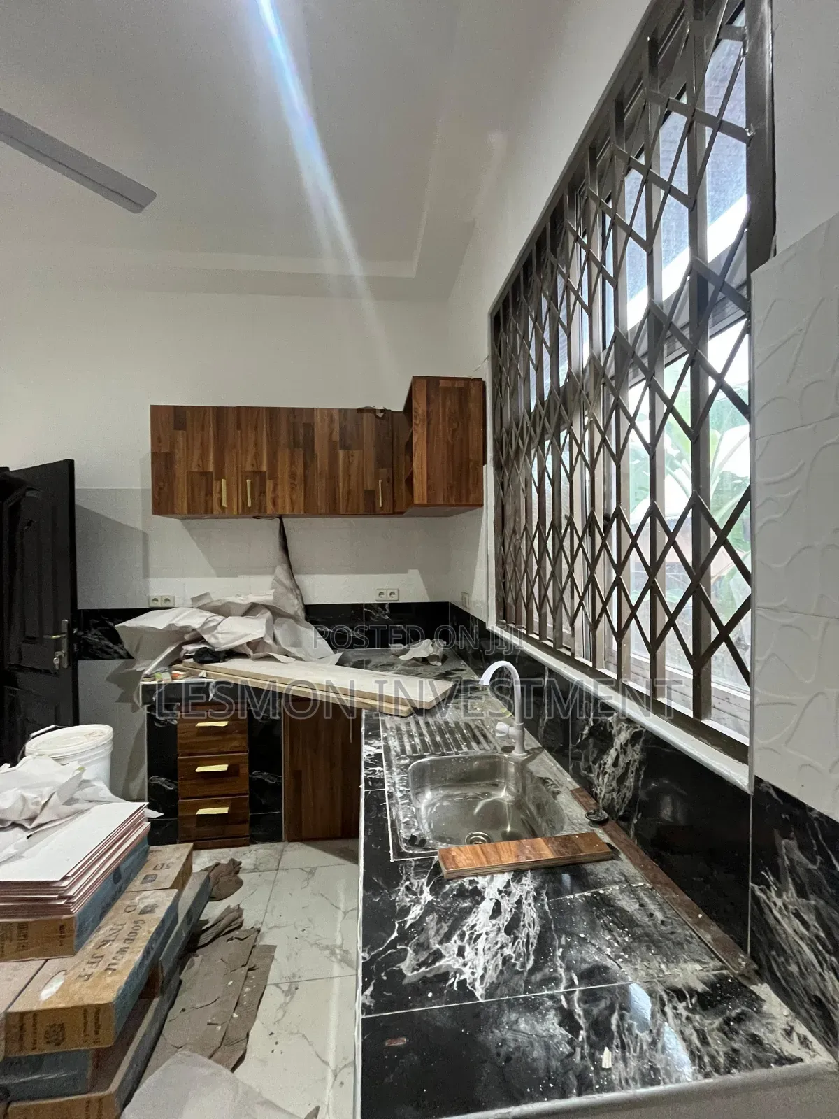 Furnished 1bdrm Apartment in Lesmon Investment, Spintex for rent