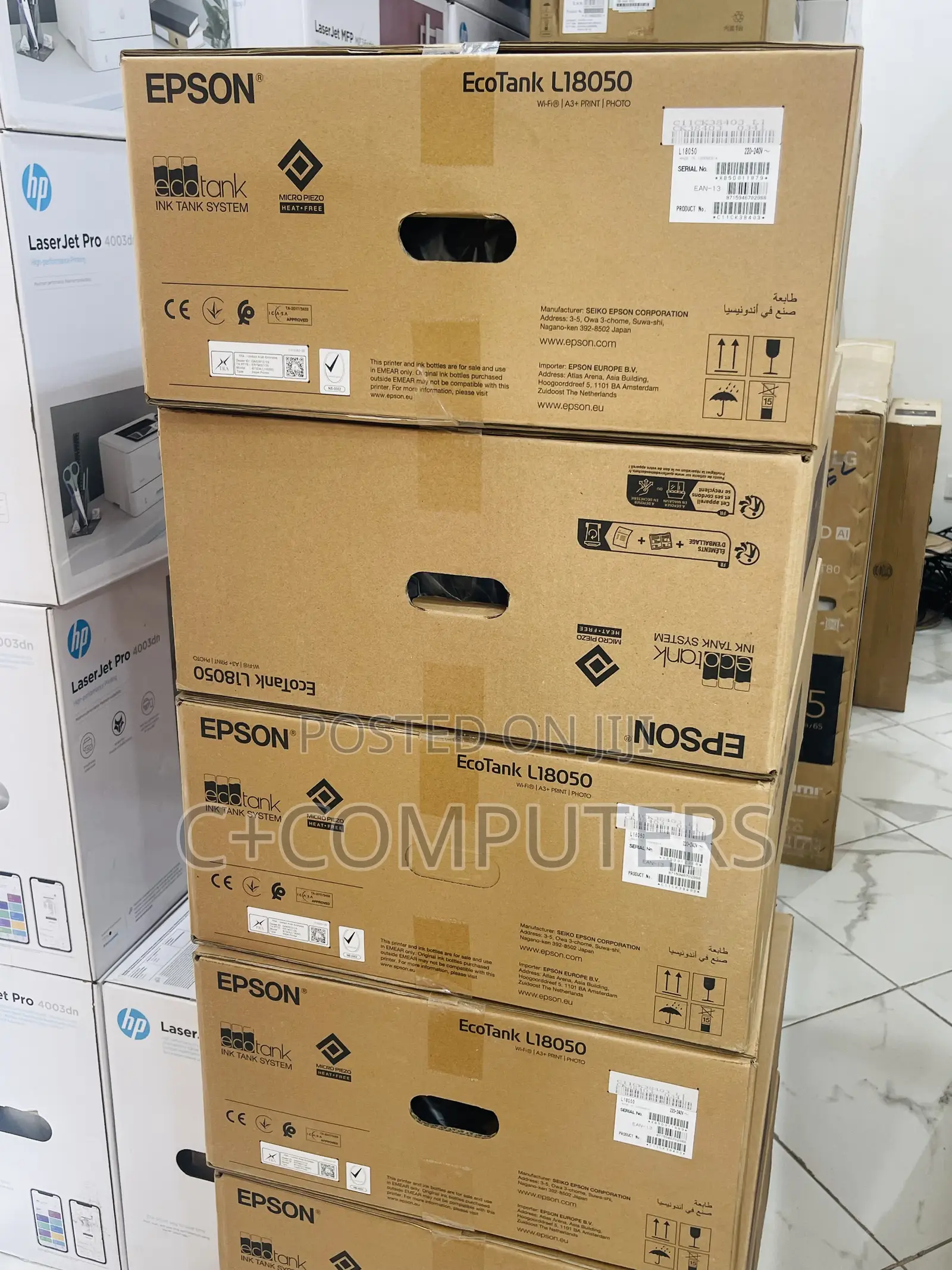 Epson Ecotank L18050 6-Color A3+ Photo Printer