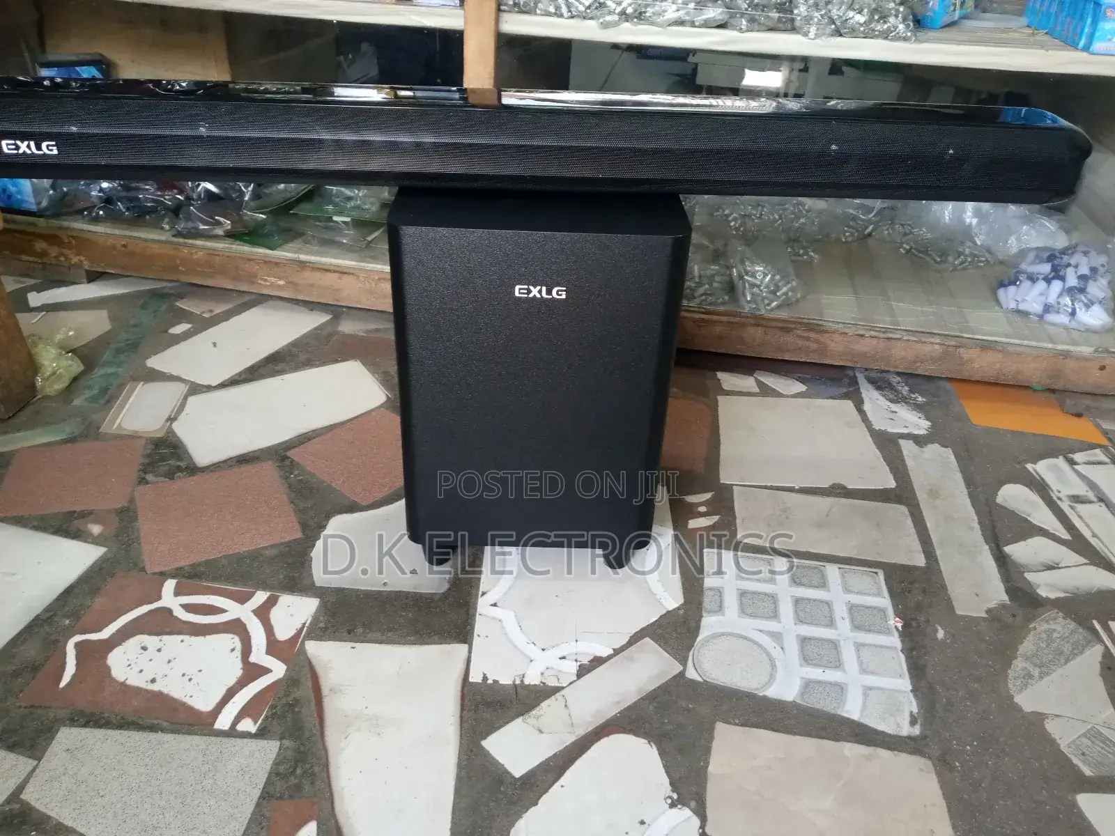 Exlg W80 Deep Bass Cable Soundbar